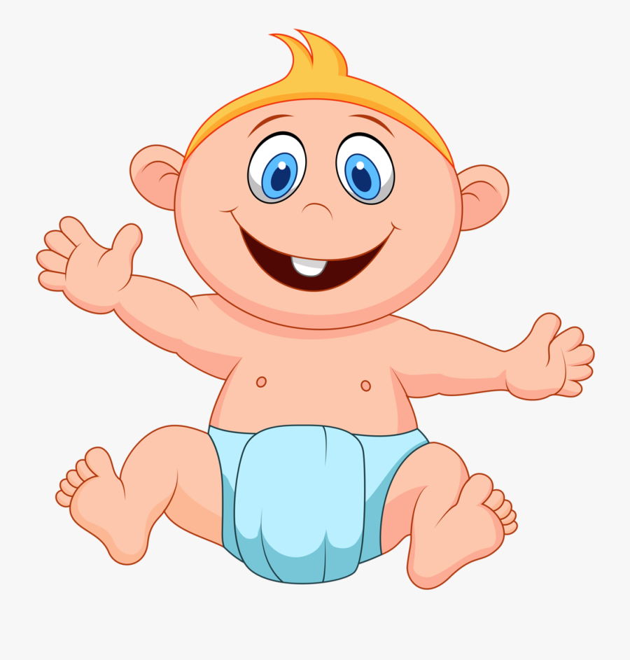 Bebe Animado En Pañales, Transparent Clipart