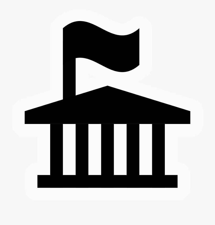 Company Building Icon Clipart , Png Download - Town Hall Symbol Png, Transparent Clipart