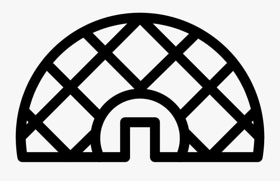 Geodesic Dome Icon - Dome Icon Png, Transparent Clipart