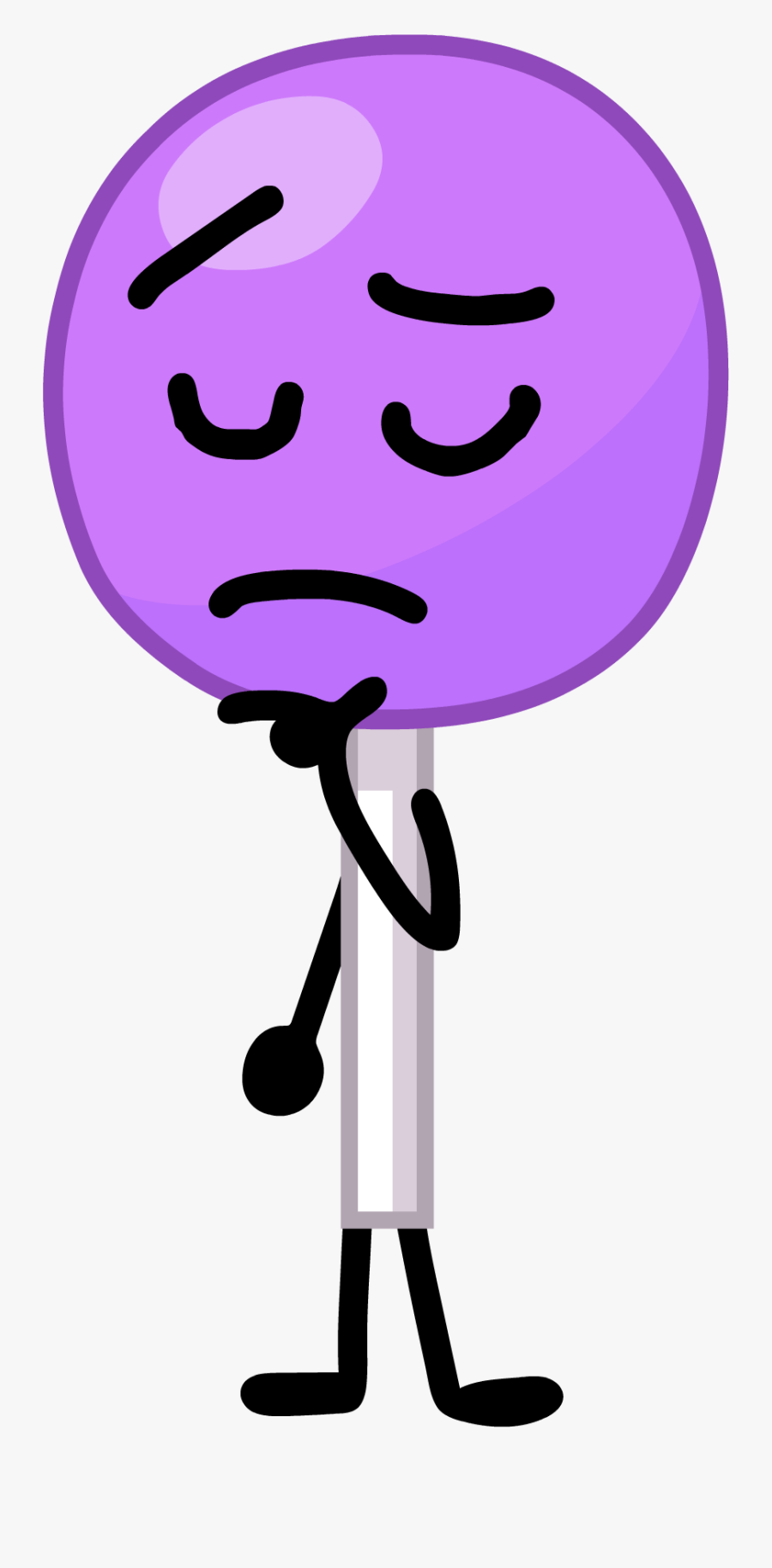 Battle For Dream Island Wiki - Lollipop Bfb Asset, Transparent Clipart