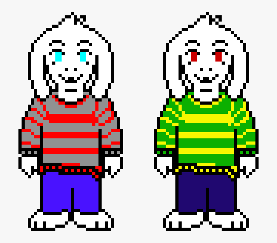 Underfell Asriel Dreemurr Sprite, Transparent Clipart