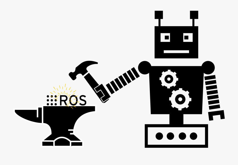 Machine Silhouette, Transparent Clipart