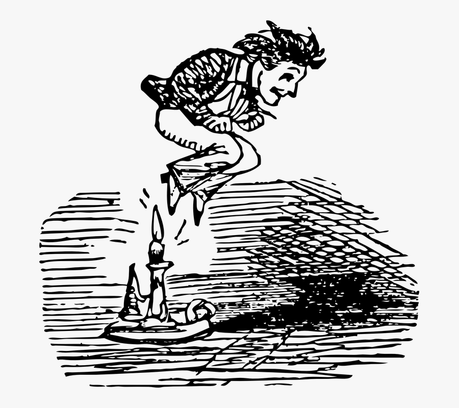 Jack Be Nimble Art, Transparent Clipart