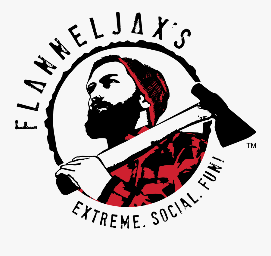 Flannel Jax Axe Throwing, Transparent Clipart