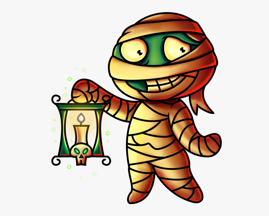 #halloween #mummy - Momias Animadas, Transparent Clipart