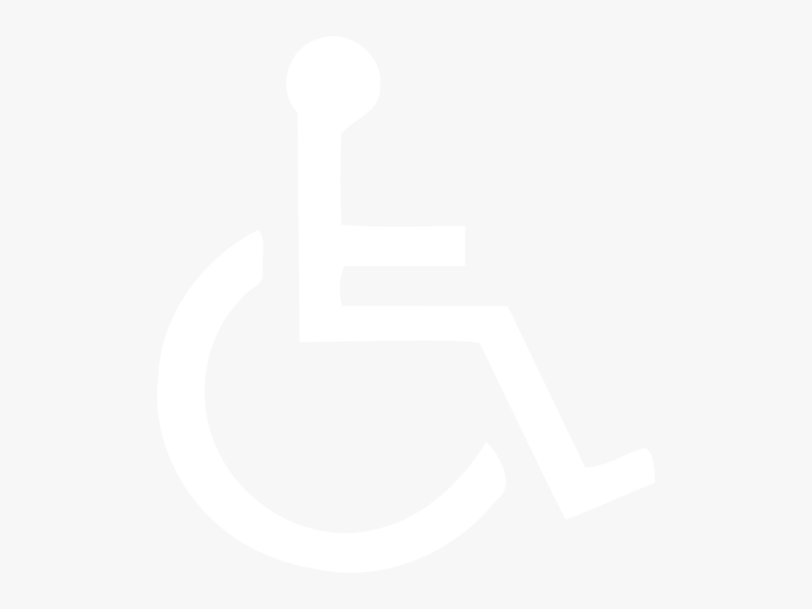 Handicap Parking Hang Tag, Transparent Clipart