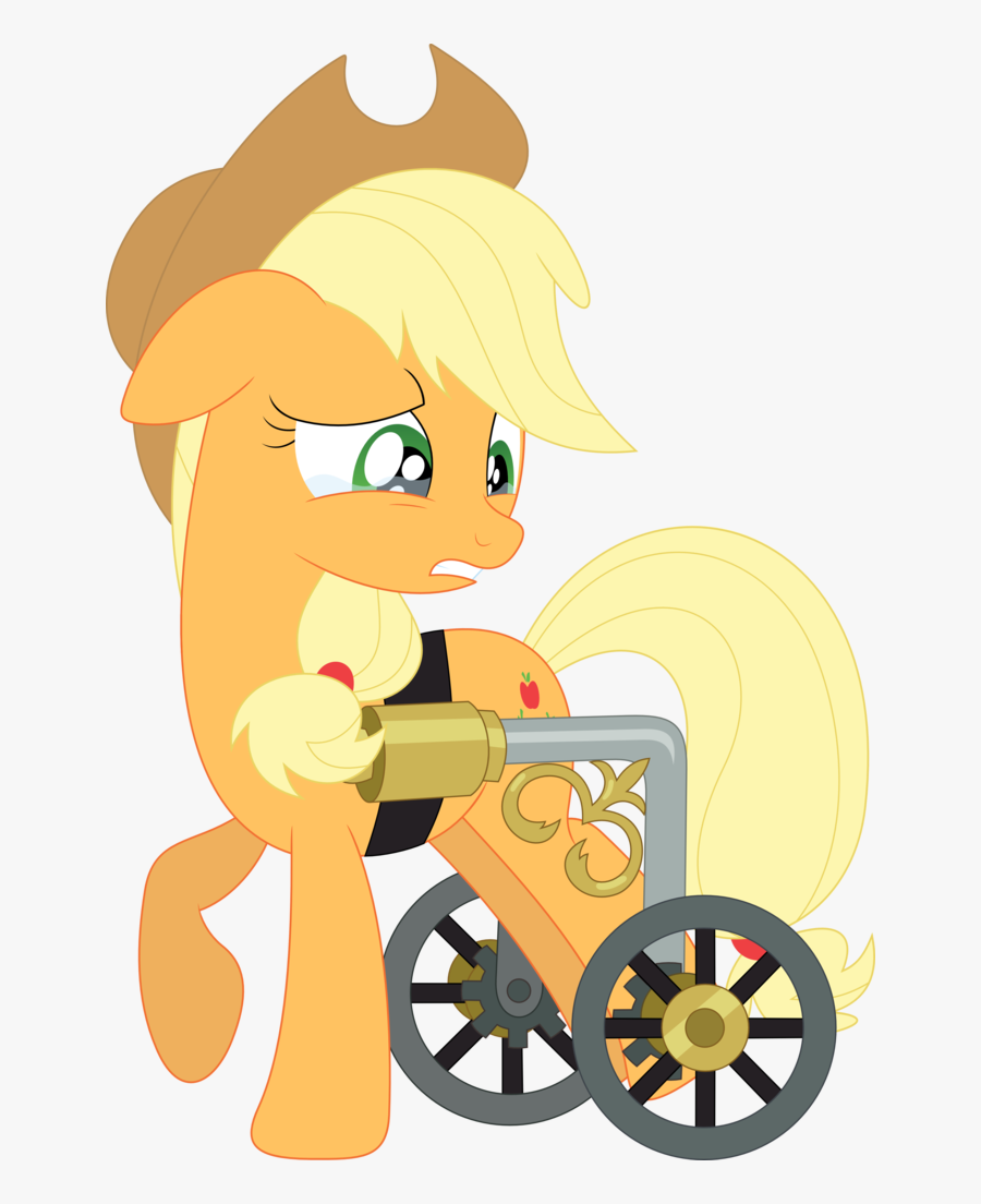 Transparent Handicap Clipart - Mlp Applejack Wheelchair, Transparent Clipart