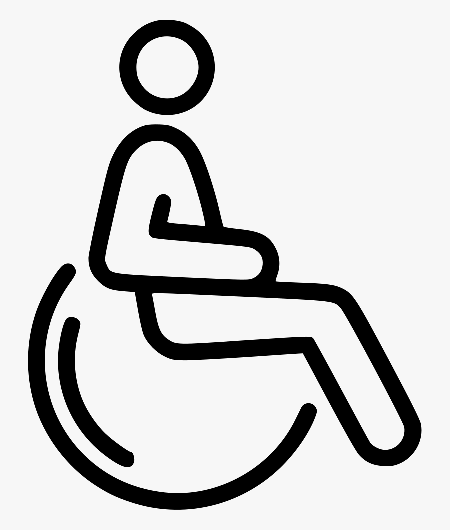 Wheelchair Disabled Invalid Handicapped Cripple, Transparent Clipart