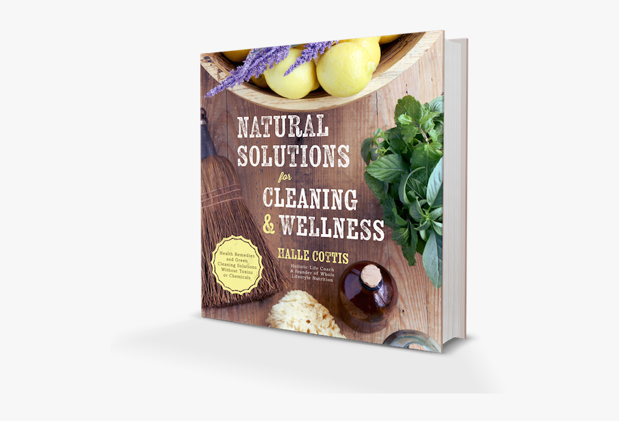 Natural Solutions Book Copy - Homemade Cleaning Products Books, Transparent Clipart