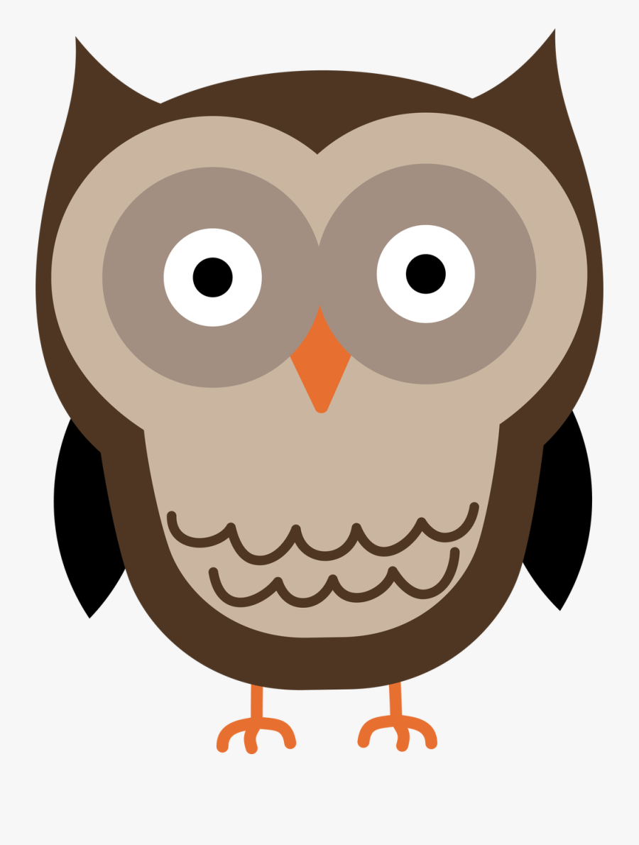 Owl - Cartoon, Transparent Clipart