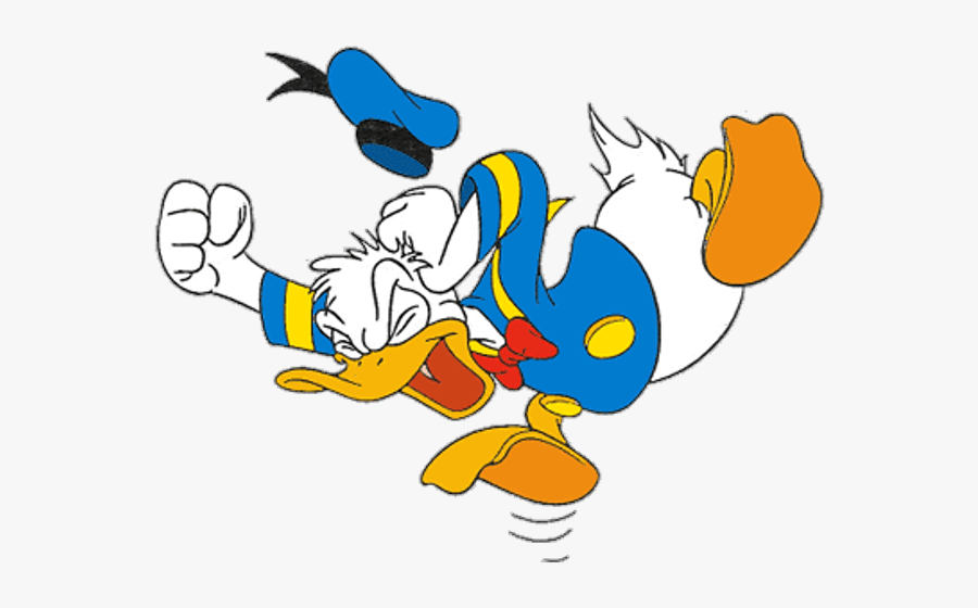 Donald Duck Mad Png, Transparent Clipart