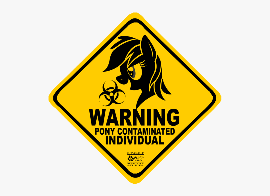Pony Contaminated Area, Transparent Clipart
