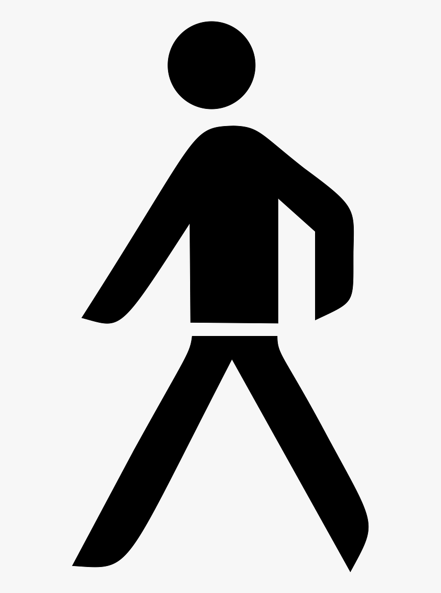 Clip Art Directing Traffic Clip Art - Transparent Pedestrian Clipart, Transparent Clipart