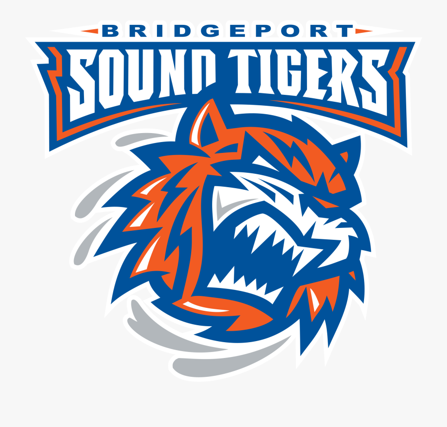 Bridgeport Sound Tigers, Transparent Clipart