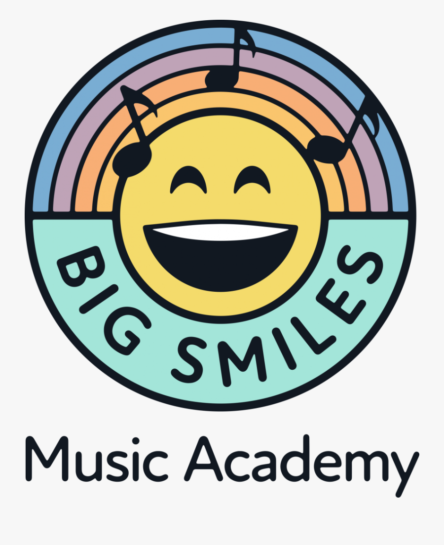 Big Smiles Music Academy - Winking Smiley Face, Transparent Clipart