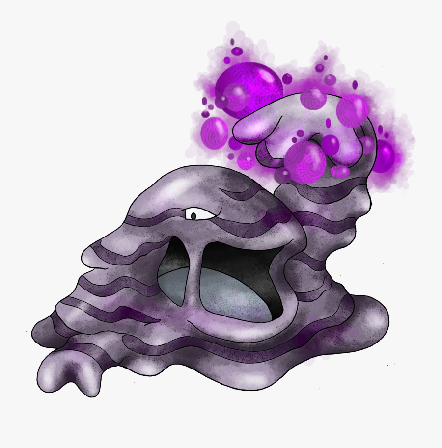 Muk Used Toxic By Macuarrorro - Muk Art, Transparent Clipart