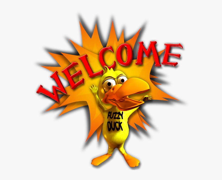 Fuzzy Duck, Transparent Clipart