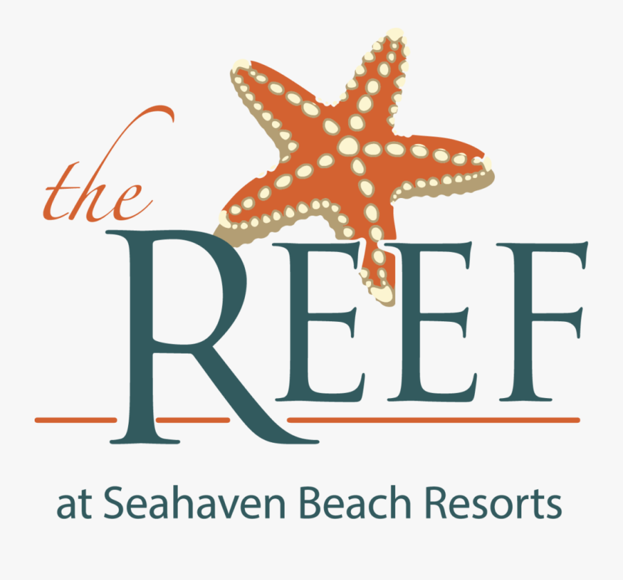 Reef Hotel Logo Outlines - Starfish, Transparent Clipart