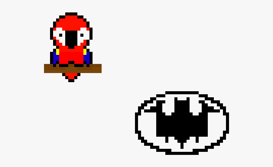 Pixel Batman Logo, Transparent Clipart