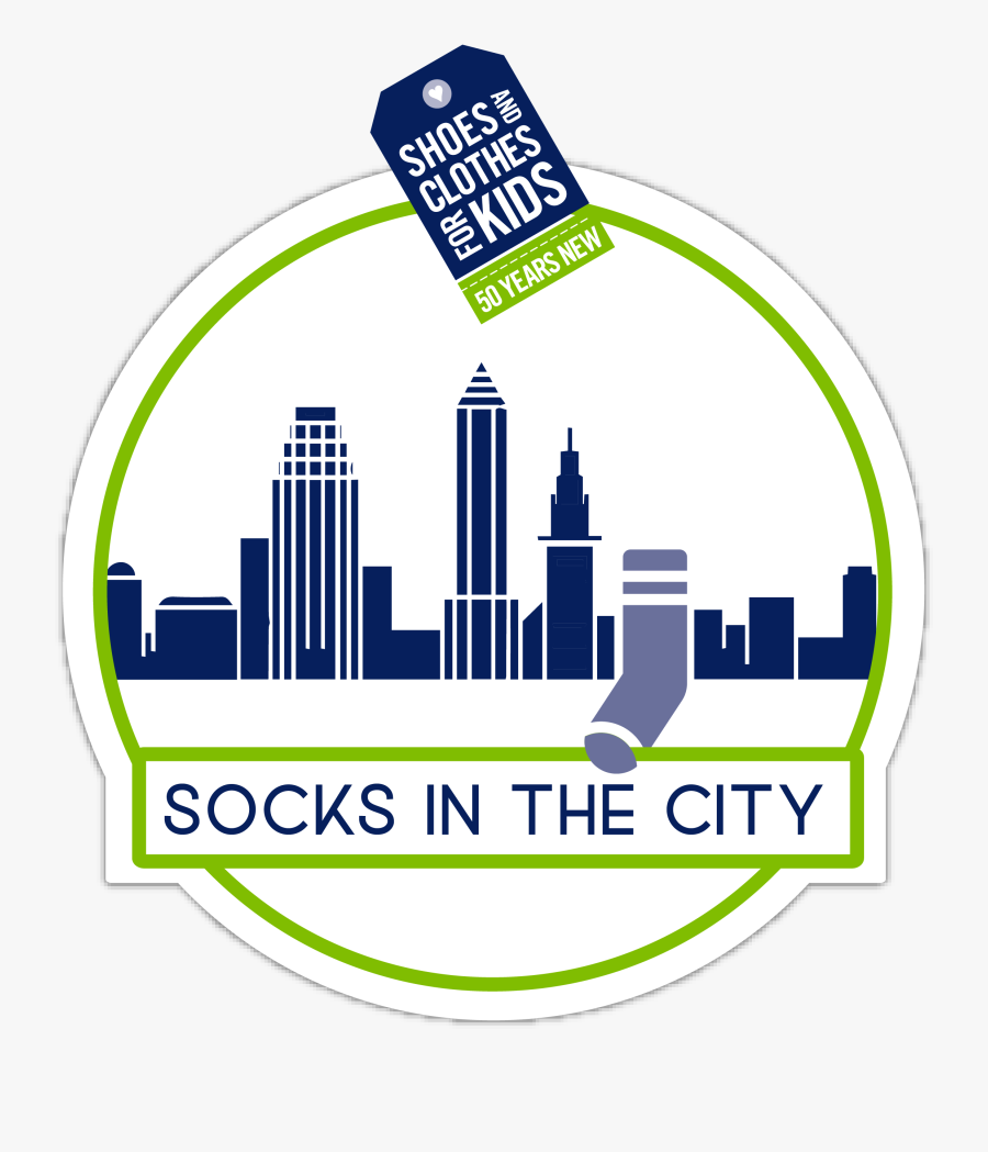 Socks In The City Logo, Transparent Clipart