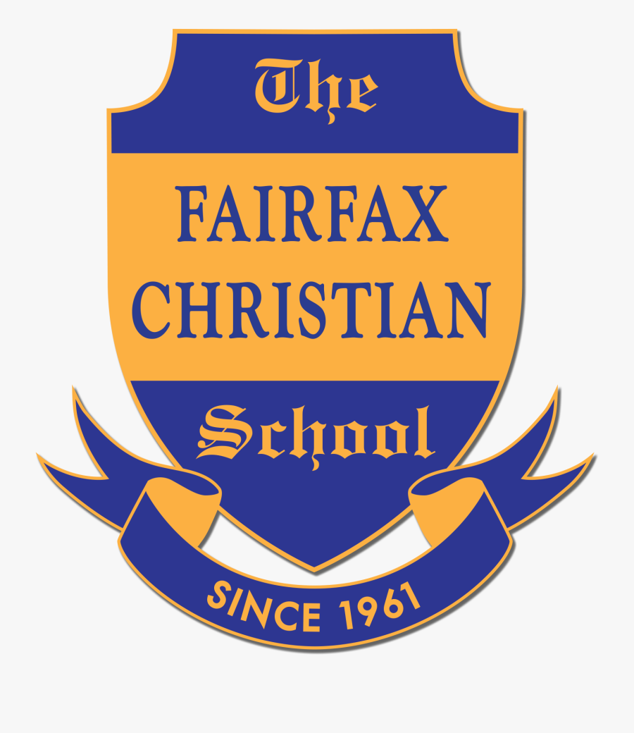 Fairfax Christian School Logo, Transparent Clipart