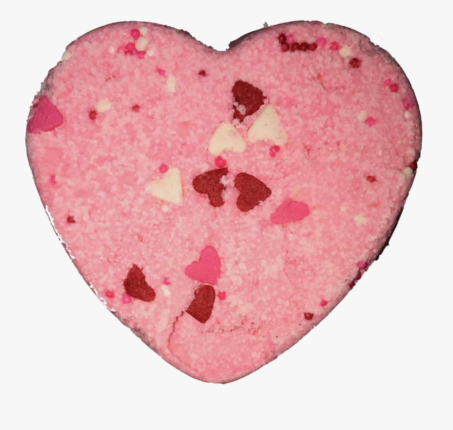 Pink Kisses Bath Bombs - Heart, Transparent Clipart