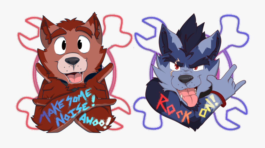 Rhed & Bruise - Cartoon, Transparent Clipart