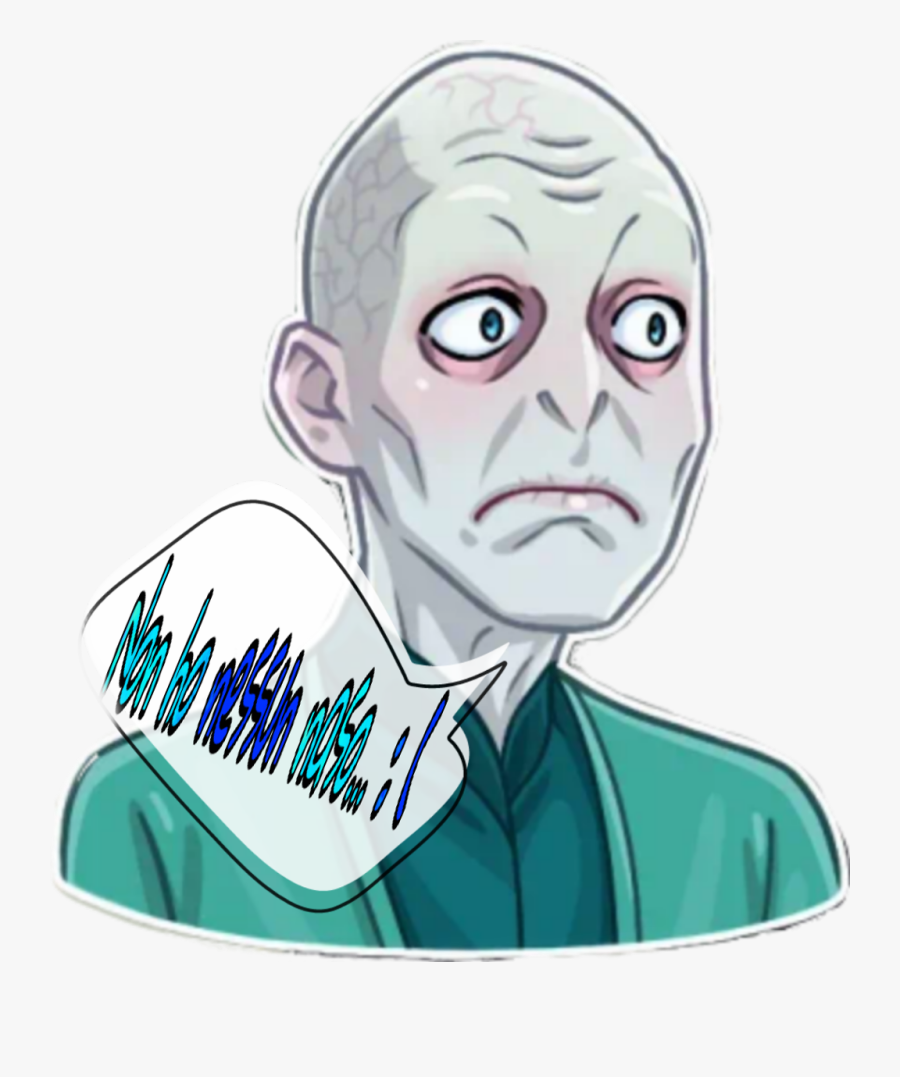 #voldemort - Voldemort Stickers Whatsapp, Transparent Clipart
