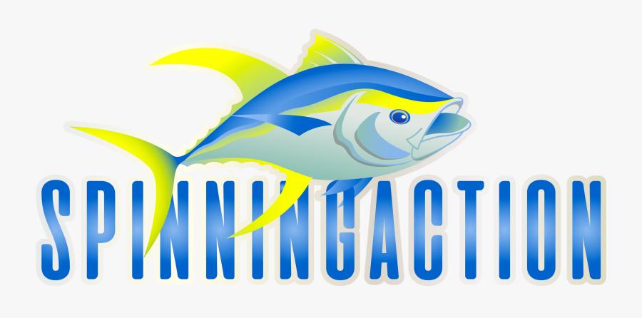 Spinning Action - Tuna, Transparent Clipart