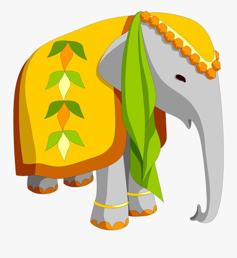 Elephant Indian Gala Free Photo - Elephant, Transparent Clipart