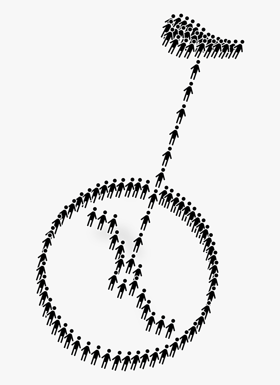 Unicycle Logo Small 1-02, Transparent Clipart