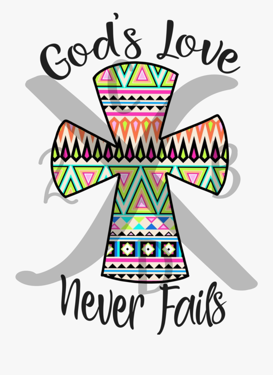 Gods Love Never Fails, Transparent Clipart