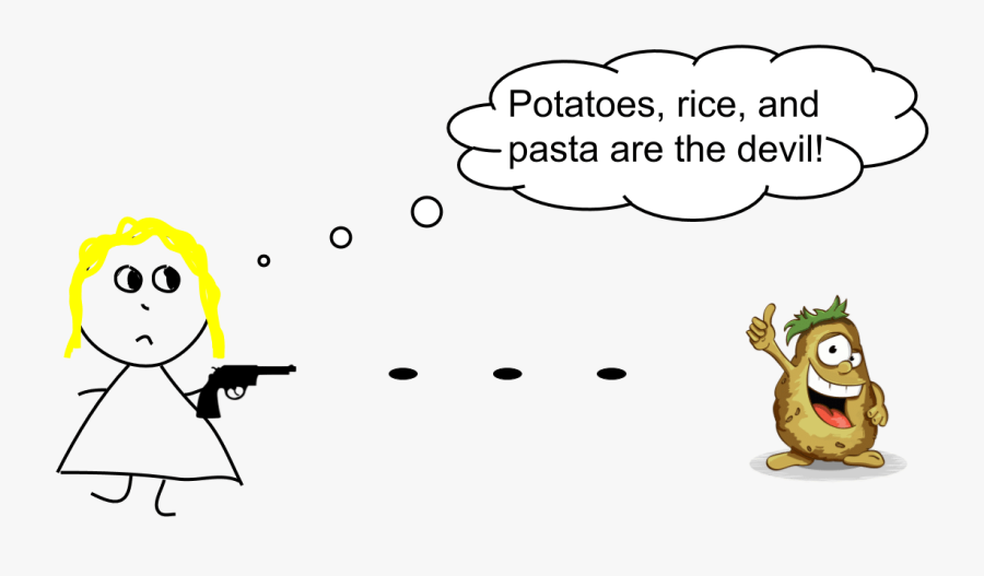 Are Potatoes Bad Carbs Cartoon , Free Transparent Clipart ClipartKey