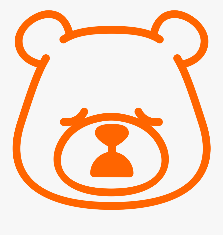 Bear - Dead Cat Emoji, Transparent Clipart