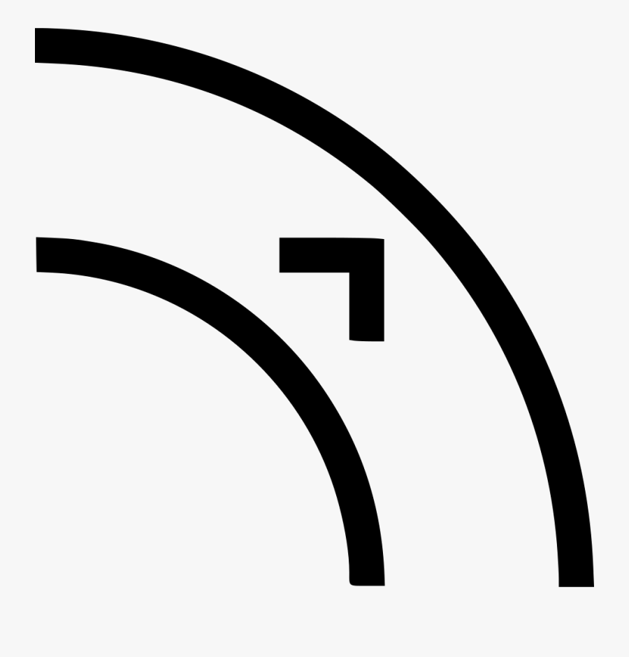 Outset Curve Object Path Arrow Up Adjust Border, Transparent Clipart