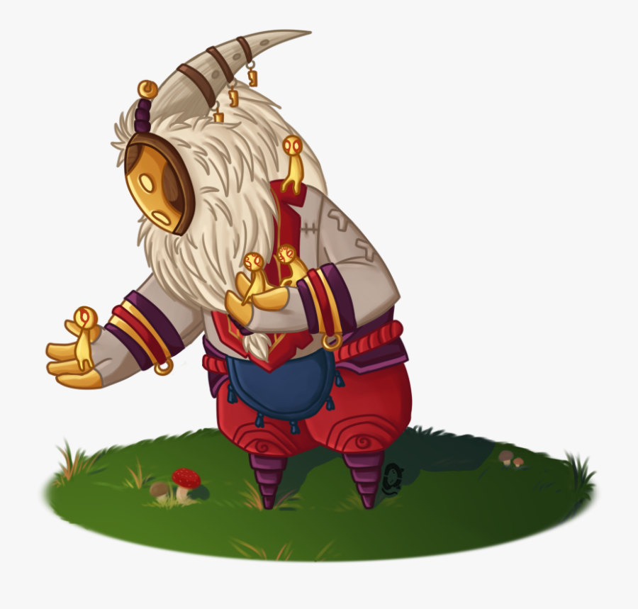 Bard By Cera-miaw Hd Wallpaper Artwork Fan Art League - Bard Lol Fan Art, Transparent Clipart