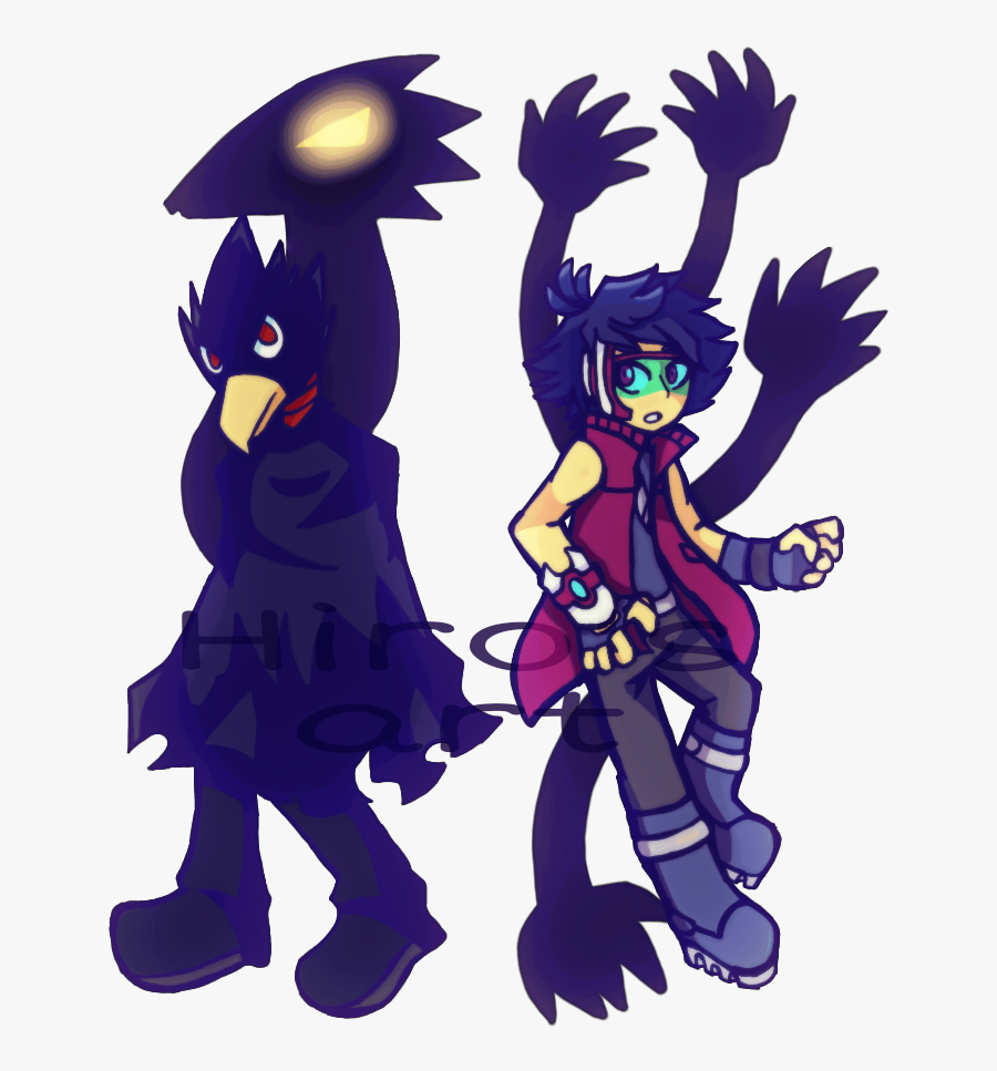 I Just Realize Both Tokoyami And Fang Has Same Sort - Fanart Boboiboy Galaxy Comic, Transparent Clipart