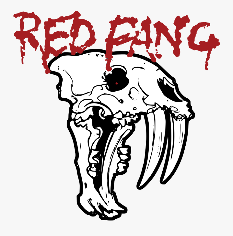 Red Fang Band Logo, Transparent Clipart