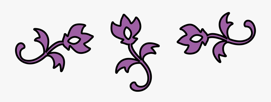 3flower-emblem Crop, Transparent Clipart