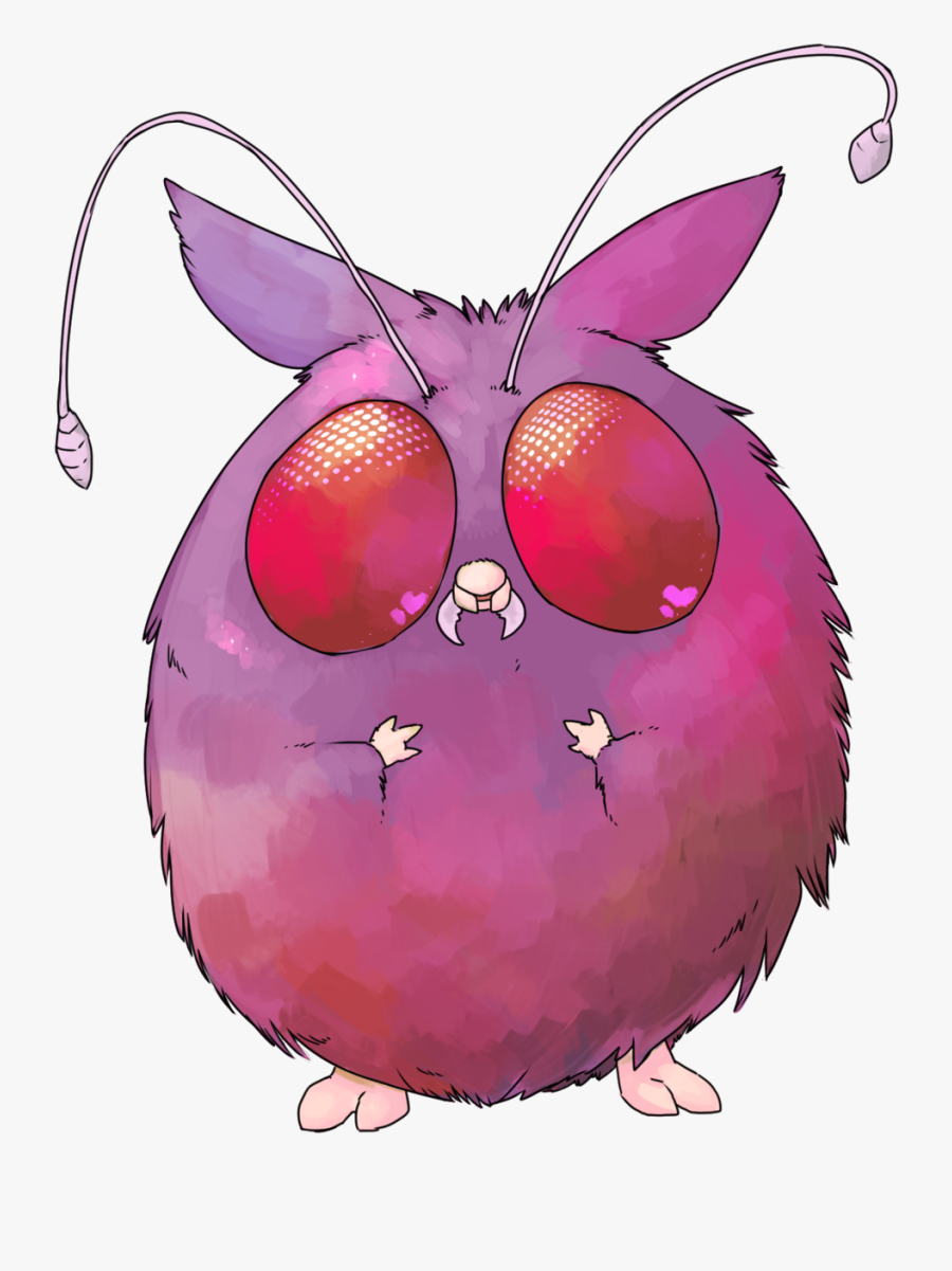 A Mega-sparkly Venonat Because They Deserve The Sparkle - Cartoon, Transparent Clipart