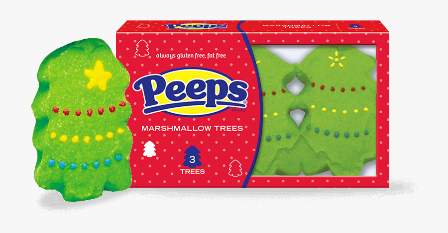 Marshmallow Trees - Peeps Marshmallow Trees, Transparent Clipart