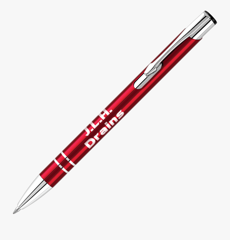 Clipart Ruler Pen - Electra Metal Ball Pens, Transparent Clipart