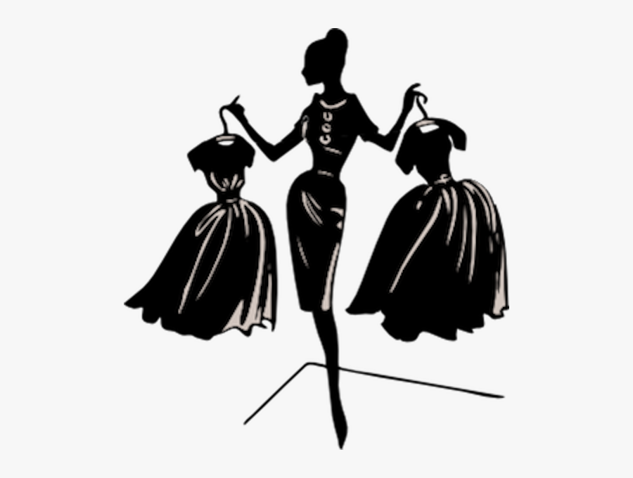 Copy A Garment - Dress On Hanger Clipart, Transparent Clipart