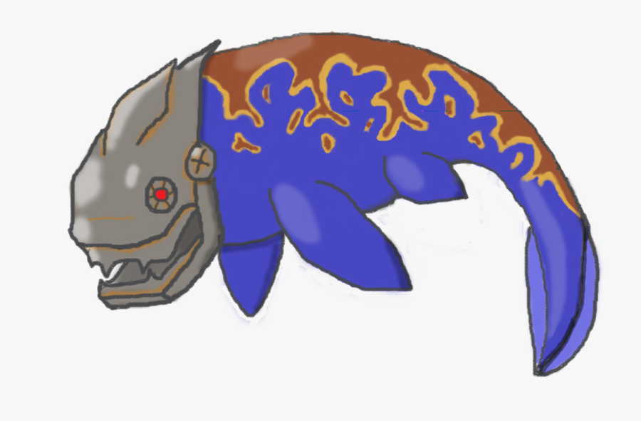 Dunkleosteus Fakemon, Transparent Clipart