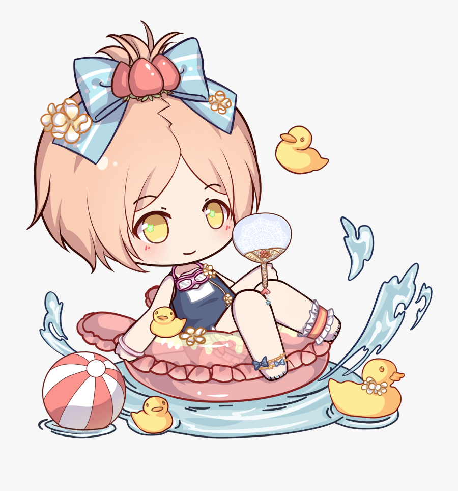 Sprite Crepe Seasideholiday - Cartoon, Transparent Clipart