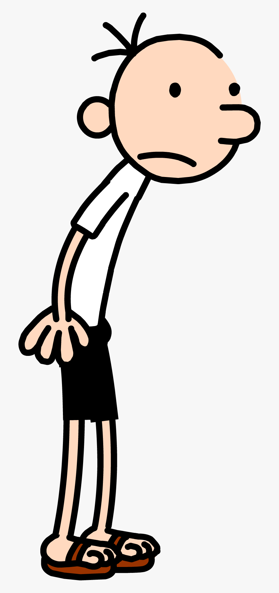 Poptropica Wiki - Greg Heffley Transparent Background, Transparent Clipart