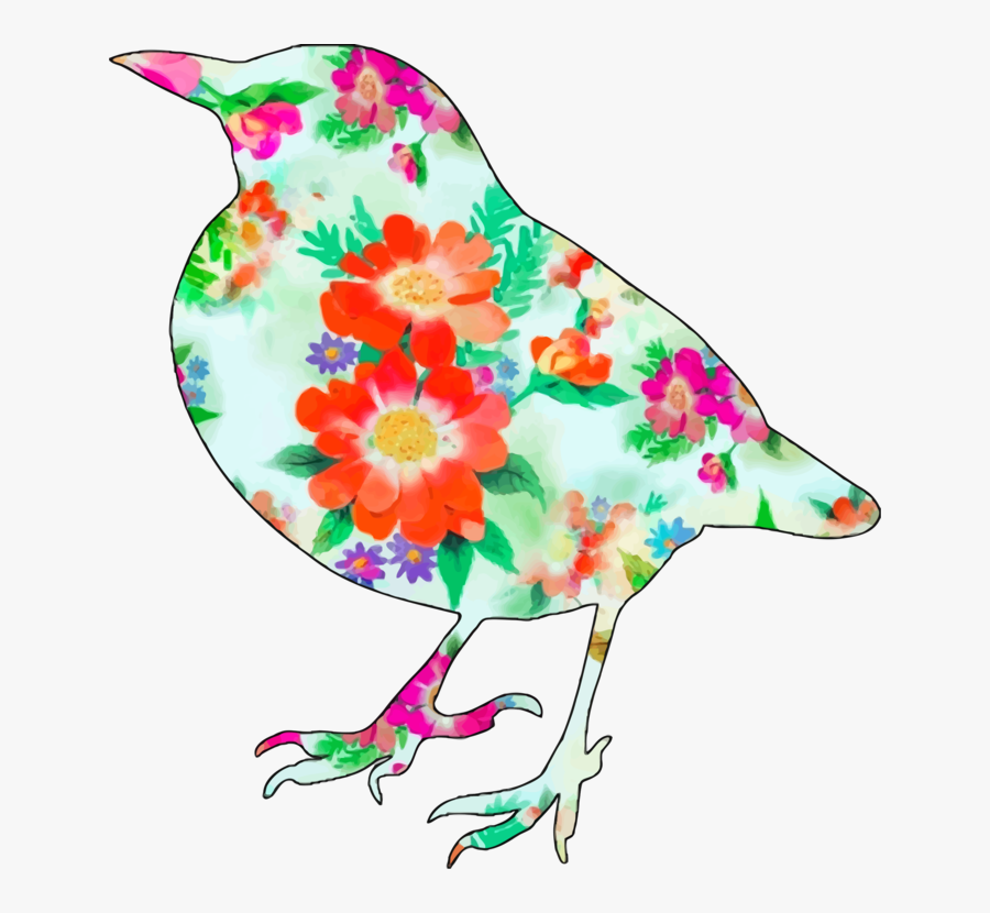 Pink,plant,flora - Bird, Transparent Clipart