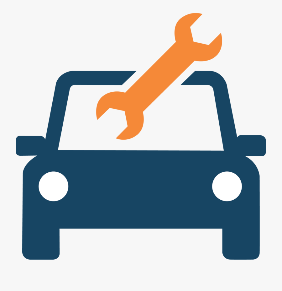 Car Symbol Grey Transparent Background, Transparent Clipart