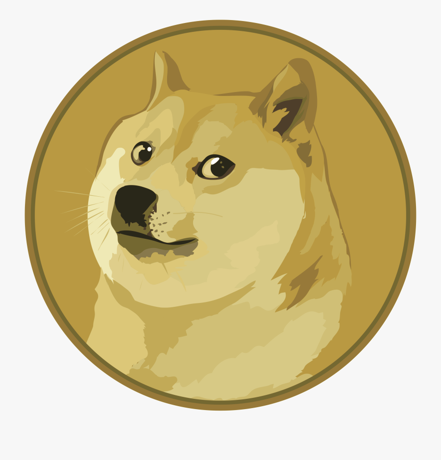 Shiba Inu Doge Coin, Transparent Clipart