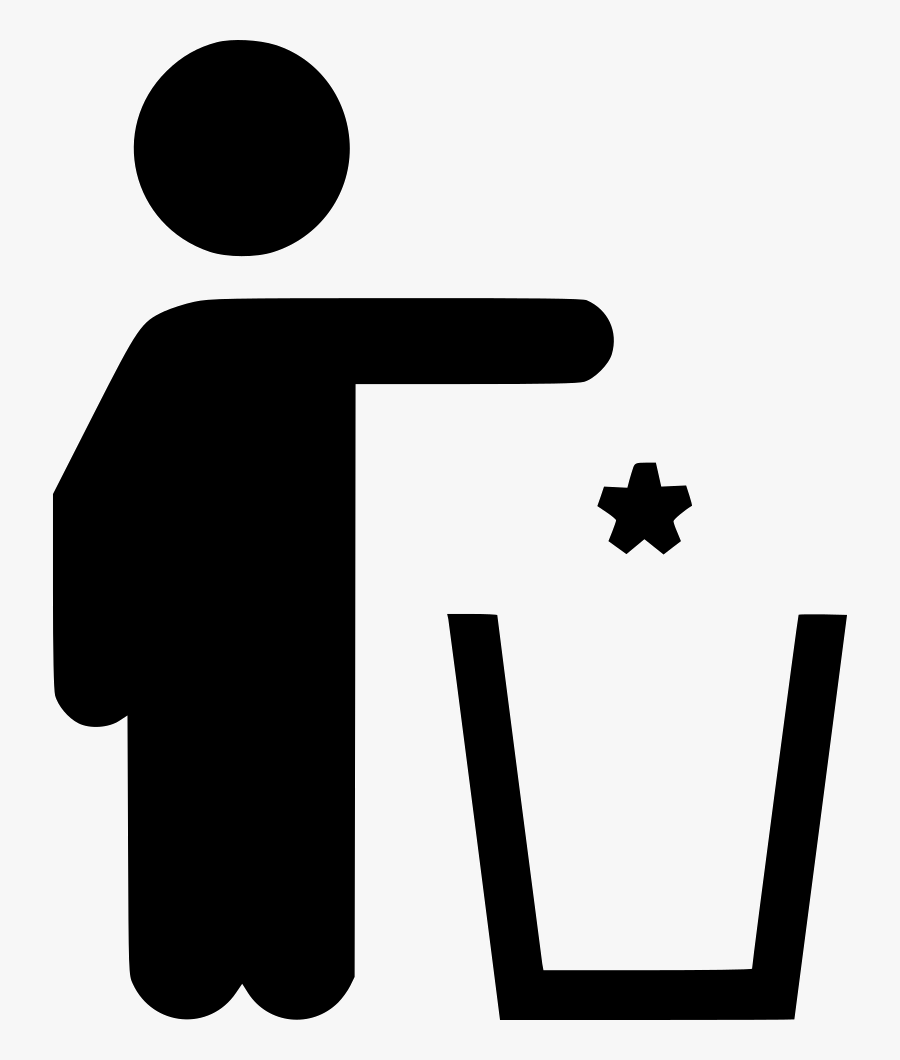 Please Dont Litter - Icon, Transparent Clipart